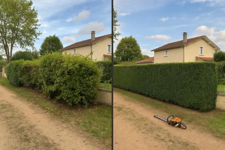 Taille de haie d'agrément